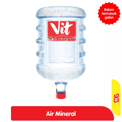 Vit Air Mineral Galon (Isi Ulang) 19 L